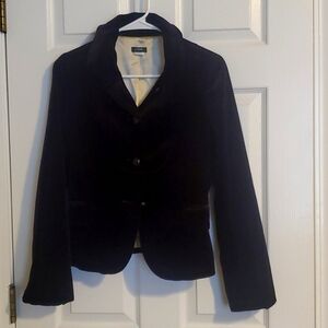 Vintage J. Crew Blazer, Eggplant, Size 2